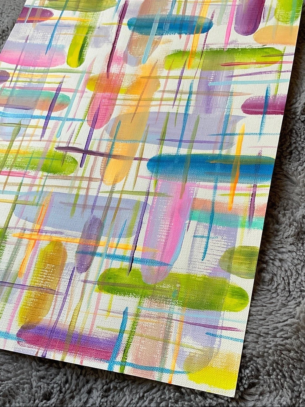Abstract Multicolor Art Background - Picture 3 of 5